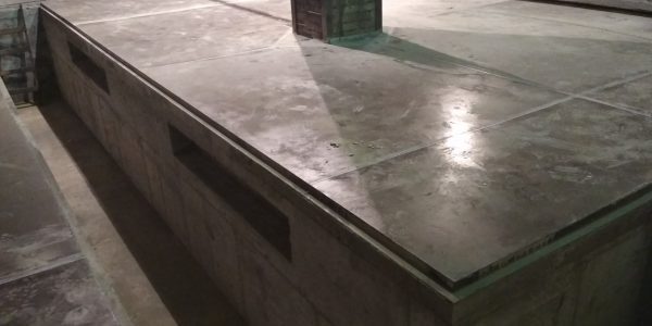 Теплый пол и ямы для Авторемонтного центра. 450 м2, 21 день